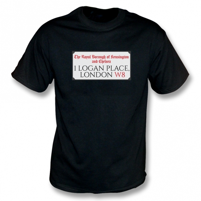 1 Logan Place, London (Freddie Mercury Inspired) T-Shirt