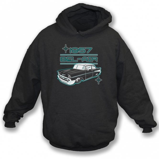 1957 Chevy Bel-Air Hooded Sweatshirt