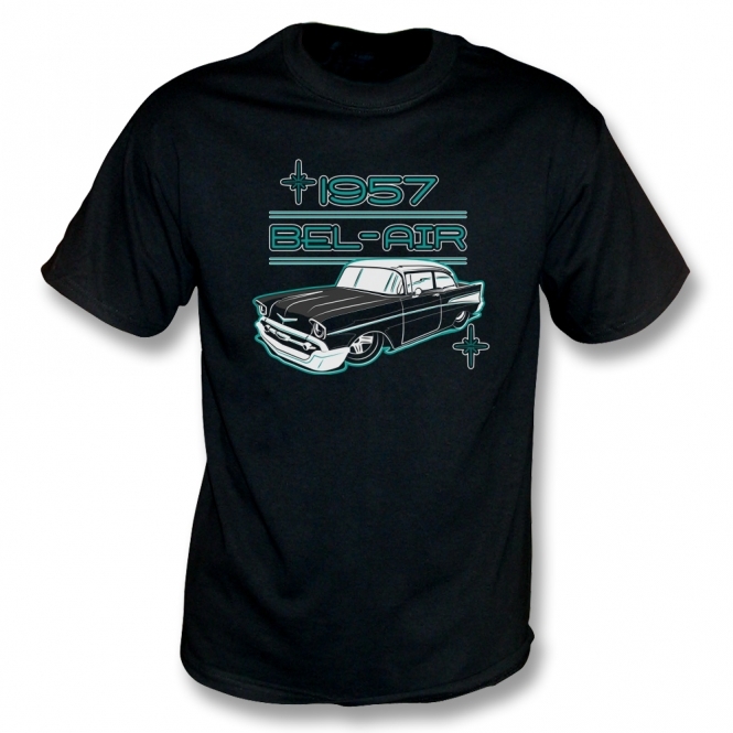 1957 Chevy Bel-Air Kids T-Shirt