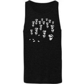 2 Tone Collage Mens Tank Top