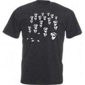2 Tone Collage Vintage Wash T-Shirt