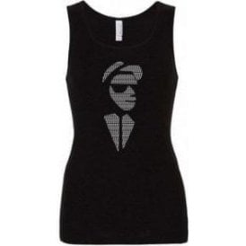 2 Tone Face Womens Baby Rib Tank Top
