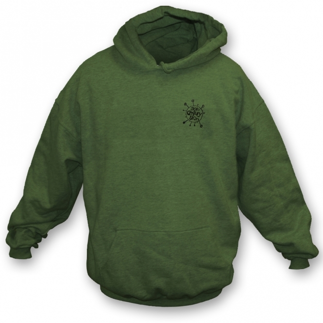 20th Century Skin (Inspired By Thom Yorke, Radiohead) Embroidered Hooded Sweatshirt