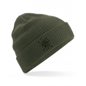20th Century Skin (Inspired By Thom Yorke, Radiohead) Embroidered Organic Cotton Beanie