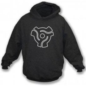 45 Vinyl Insert Hooded Sweatshirt