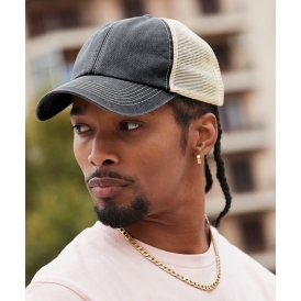 6-Panel Vintage Trucker Cap