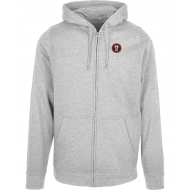 60's Mod Split Arrow (As Worn By Roger Daltrey, The Who) Embroidered Left Breast Logo Zip Hooded Sweatshirt