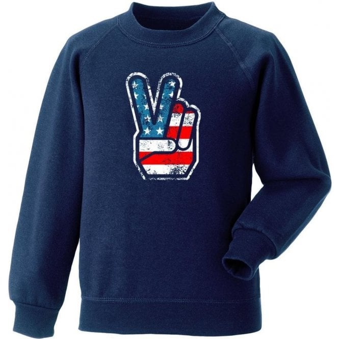 70's USA Fingers Kids Sweatshirt