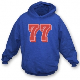 77 (As Worn By John Bonham, Led Zeppelin) Hooded Sweatshirt