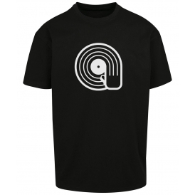 80s Vinyl DJ Oversized T-Shirt