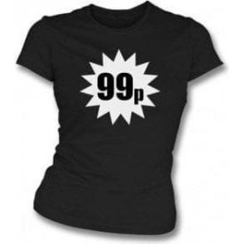 99p (As Worn By Damon Albarn, Blur/Gorillaz) Womens Slim Fit T-Shirt