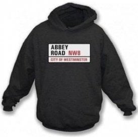 Abbey Road Road Sign Hooded Sweatshirt