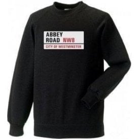 Abbey Road Road Sign Sweatshirt