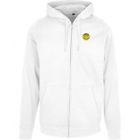Acid House Bandana Embroidered Left Breast Logo Zip Hooded Sweatshirt