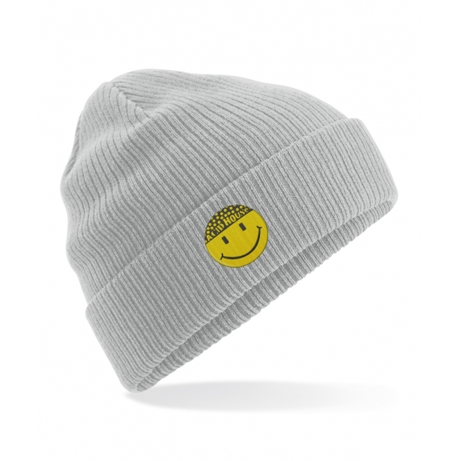 Acid House Bandana Embroidered Organic Cotton Beanie
