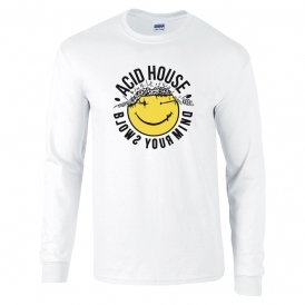 Acid House Blows Your Mind Long Sleeve T-Shirt