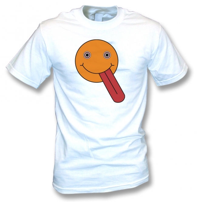 Acid Smiley With Long Tongue T-Shirt