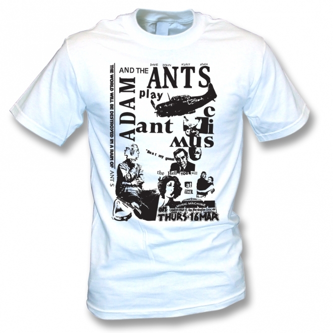 Adam And The Ants Punk Poster Organic T-Shirt