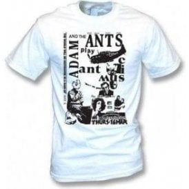 Adam And The Ants Punk Poster T-shirt