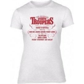 Alabama Troupers (As Worn By John Paul Jones, Led Zeppelin) Womens Slim Fit T-Shirt