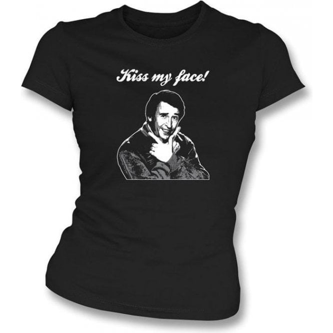 Alan Partridge Kiss My Face Womens Slimfit T-shirt