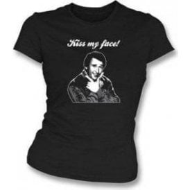 Alan Partridge Kiss My Face Womens Slimfit T-shirt