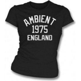 Ambient 1975 England Womens Slim Fit T-Shirt
