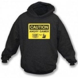 Angry Gamer Kids Hooded Sweatshirt