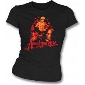 Apocalypse Now Collage Womens Slim-Fit T-shirt
