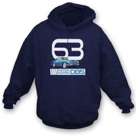 Aston Martin DB5 63 Kids Hooded Sweatshirt