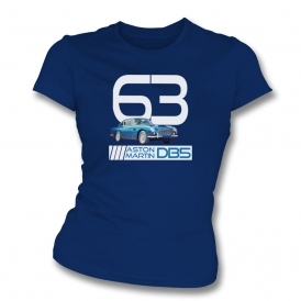 Aston Martin DB5 63 Womens Slim Fit T-Shirt