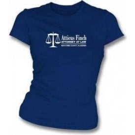 Atticus Finch (To Kill A Mockingbird) Womens Slim Fit T-Shirt