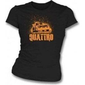 Audi Quattro Womens Slim Fit T-Shirt