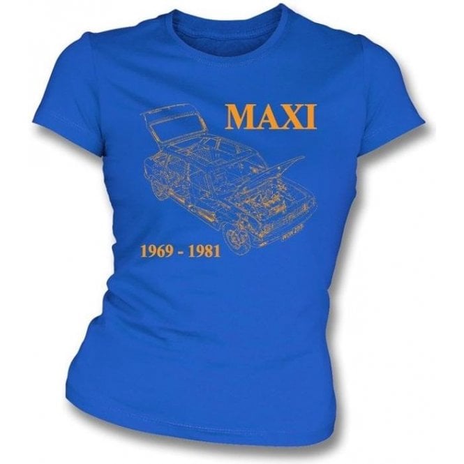 Austin Maxi Womens Slim-Fit T-shirt