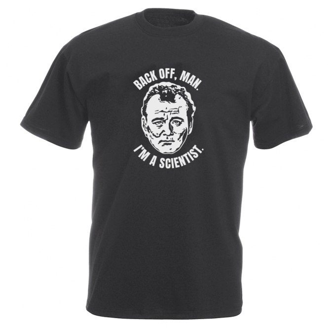 Back Off Man, I'm A Scientist (Ghostbusters Influenced) Vintage Wash T-Shirt