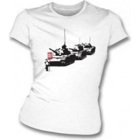 Banksy Golf Sale Womens Slimfit T-shirt