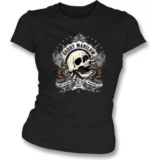 Barry Manilow "Songs" Womens Slim Fit T-Shirt