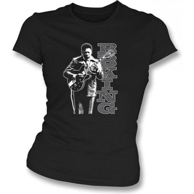 BB King Blues Legend Womens Slim Fit T-Shirt