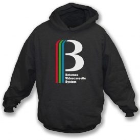 Betamax Videocassette System Hooded Sweatshirt