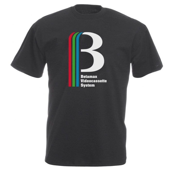 Betamax Videocassette System Vintage Wash T-Shirt