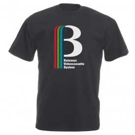 Betamax Videocassette System Vintage Wash T-Shirt
