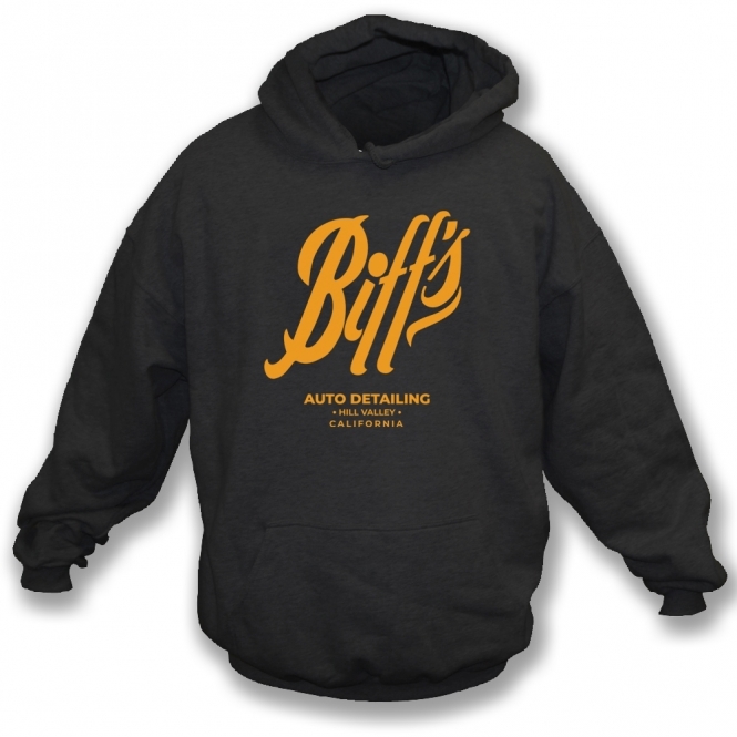 Biff's Auto Detailing (Inspired By Back To The Future) Hooded Sweatshirt