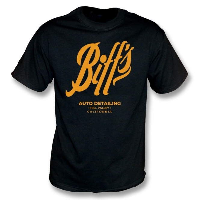 Biff's Auto Detailing (Inspired By Back To The Future) Organic T-Shirt