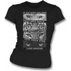 Big Cats Womens Slim Fit T-Shirt