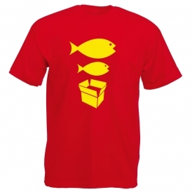 Big Fish, Little Fish, Cardboard Box T-Shirt