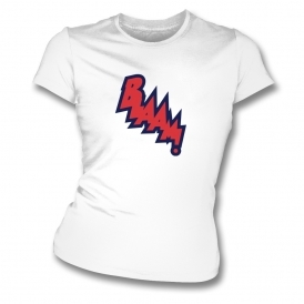 Blaam! (As Worn By Keith Moon, The Who) Womens Slim Fit T-Shirt