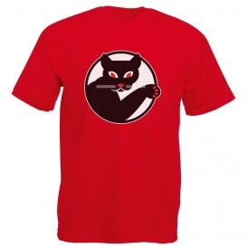 Black Cat (As Worn By Kim Gordon, Sonic Youth) T-Shirt