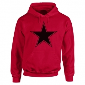 Black Star (As Worn By Paul Weller, The Jam) Organic Hooded Sweatshirt