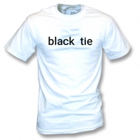Black Tie (As Worn By Serge Pizzorno, Kasabian) Organic T-Shirt
