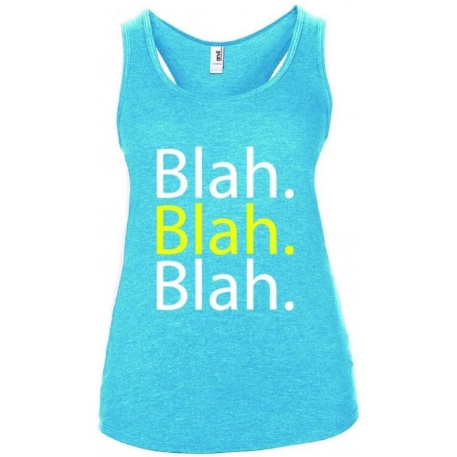 Blah Blah Blah Women's Tank Top